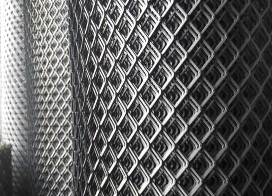 Decorative Aluminum Expanded Wire Metal Sheet Anti Corrosive Easy Operation