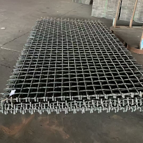 High Carbon Steel Wire Mesh with Superior Wear Resistance Stable Mesh Opening and High Tensile Strength for Quarry Screening