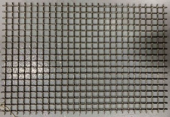 Anti Rust 0.8 To 4.8mm Stainless Steel Netting Mesh Firm Structure