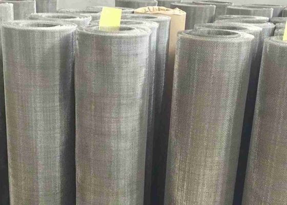 SS304 Square 400x200 SS Woven Wire Mesh High Strength