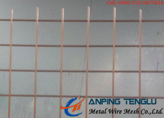 AISI Ss Welded Wire Mesh Copper Coated Brass Or Copper Plating Surface