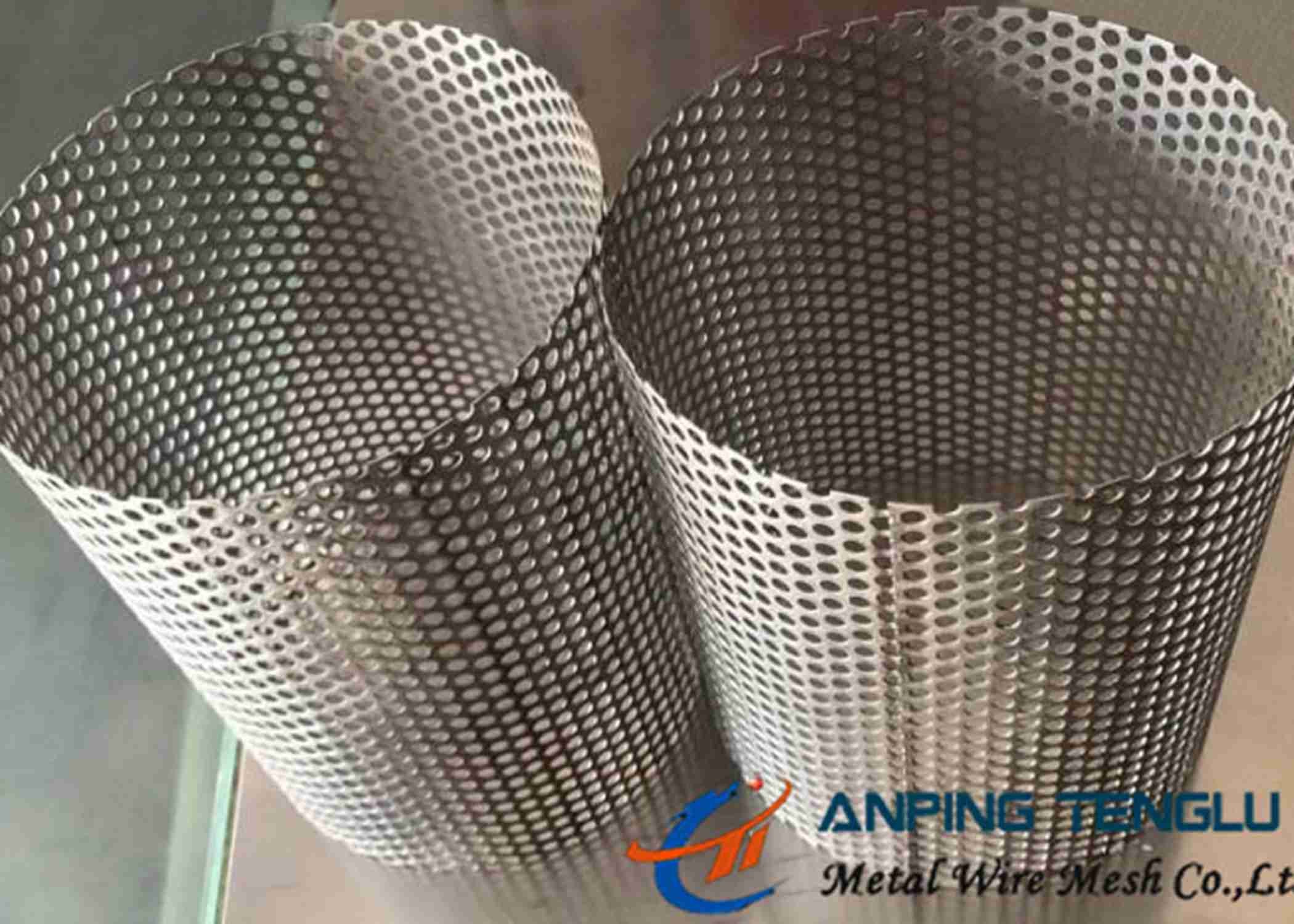 0.2mm To 100mm Perforated Metal Mesh Stainless Steel 3 Gauge To 36 Gauge