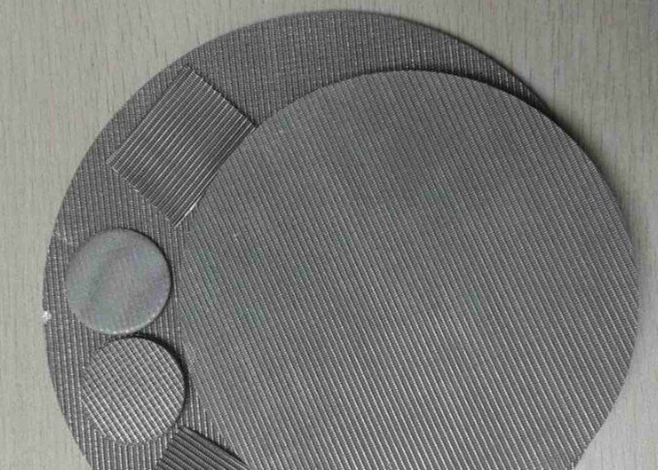 AISI316L 2 To 300 Micron Stainless Steel Mesh Filter Discs