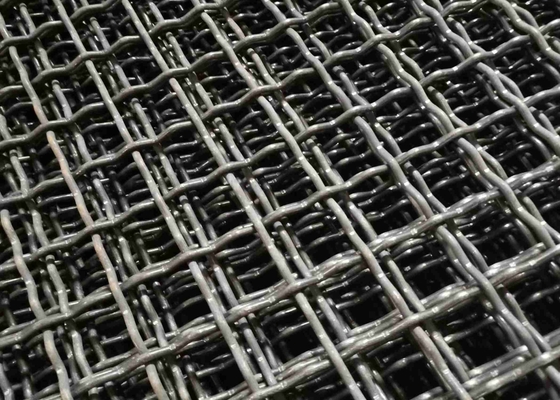 65mn Vibrating Screen Mesh Panel 30m X 2m For Aggregates Screening