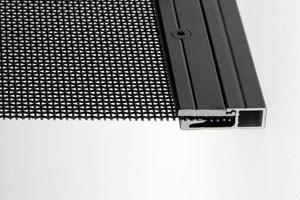 SS304 Security Screens Black Powder Coated 12mesh 0.032