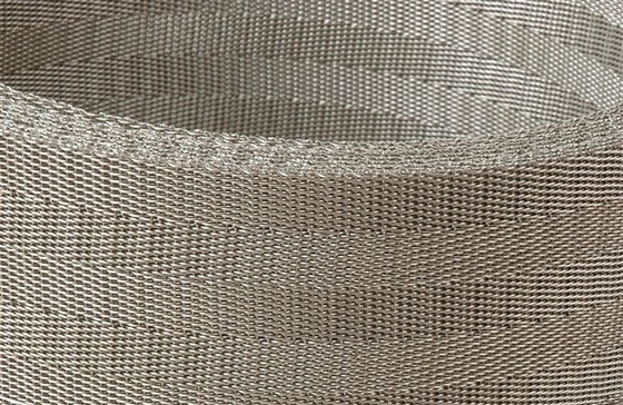 Reverse Plain Twill Dutch Weave Screen Mesh Woven 304 316 For Extruder