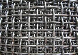Pre - Crimped Steel Wire Mesh Screen Weave Barbecue Mesh 25x25x3.0mm Solid Structure