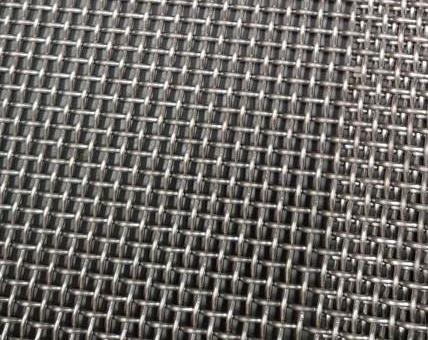 Galvanized Iron Crimped Woven Metal Wire Mesh Pvc Coated Durable For Fence Panel