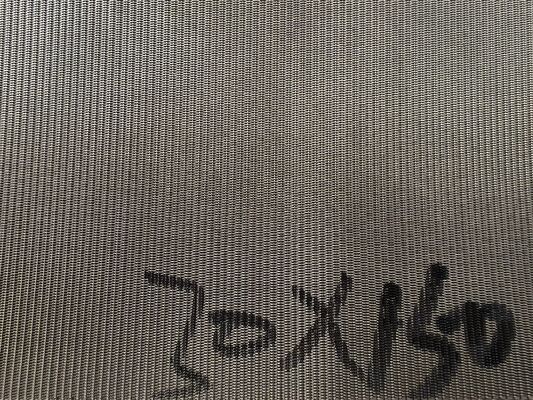 30×150 Dutch Weave Stainless Steel Filter Mesh (304/316L), High Density & Precision