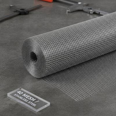 40mesh Stainless Steel Woven Wire Mesh for High-Precision Filtration and Corrosion Resistance