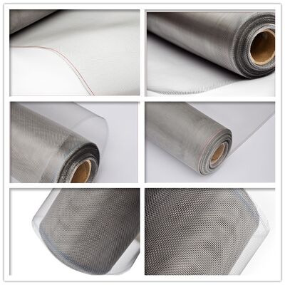 Insect Moisquito Security Screens Stainless Steel Mesh 304 316 Dense Metal