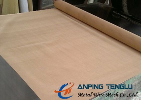 Phosphor Bronze Woven Wire Mesh 0.4mm 0.5mm Square Hole