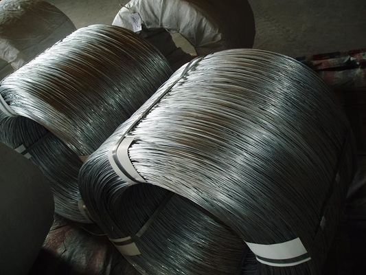 0.5mm SWG 8 Stainless Steel Wire Roll , High Tensile Flat Black Annealed Wire