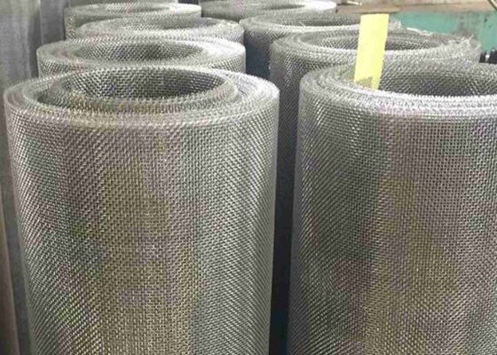 SS304 Square 400x200 SS Woven Wire Mesh High Strength