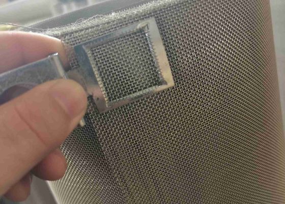 Super Duplex S32750 SS Woven Wire Mesh Anti Chloride Corrosion 0.05mm-0.55mm