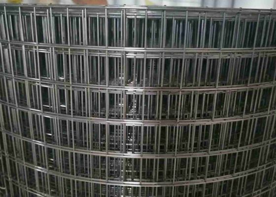 Polished SS304 0.5 Inch Welded Wire Mesh Rolls Bright Silver