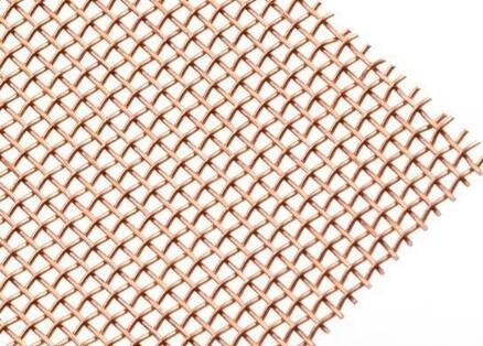 Coarse Copper Woven Wire Mesh For Dressing Up House Openings From 0.053